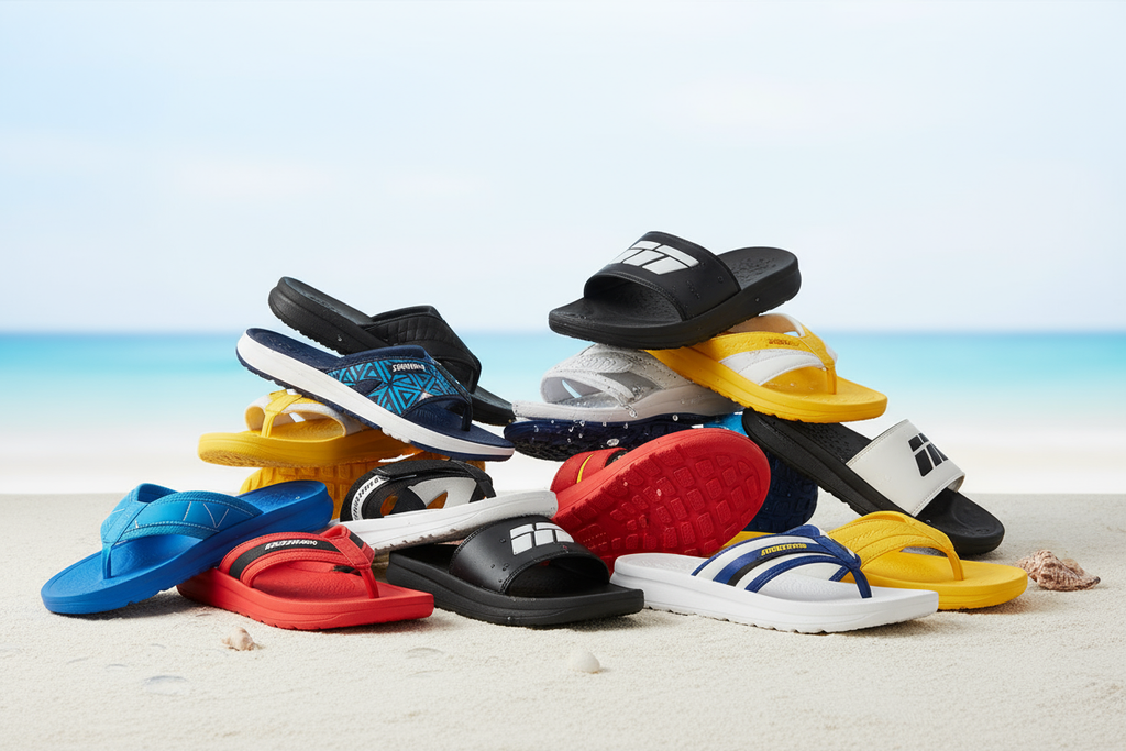 Claquettes, tongs, savates