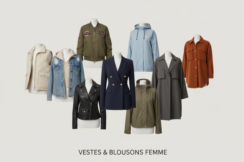 Mode femme Hauts Vestes et blousons
