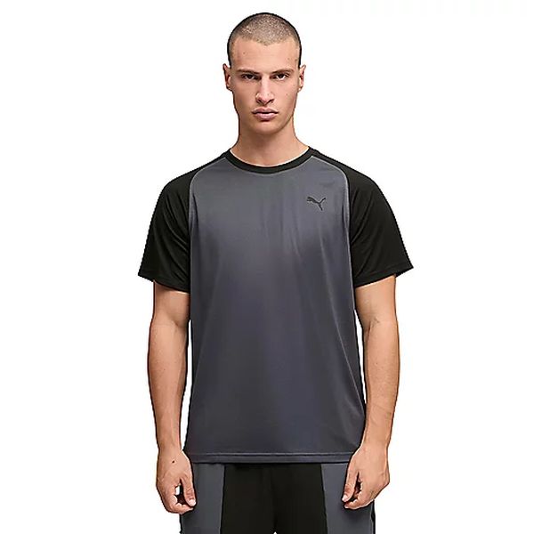 M PWRTRAIN FABRIC MIX TEE Tee-shirt de training à manches courtes homme PUMA