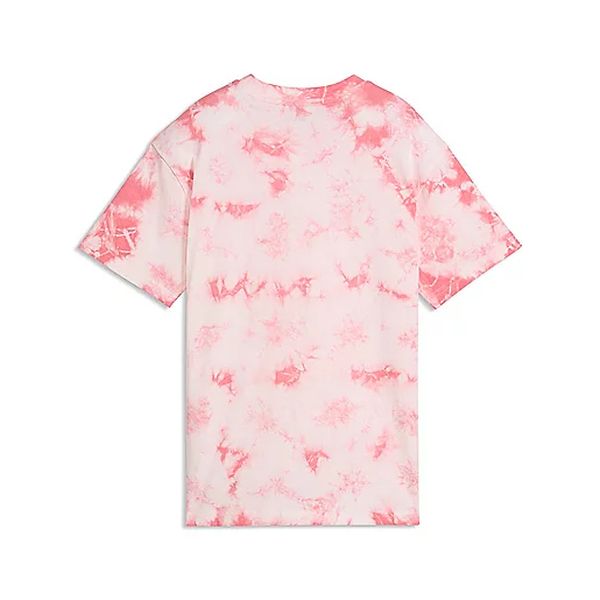 ESS ELEVATED RELAXED TIE-DYE TEE Tee-shirt de training à manches courtes fille PUMA