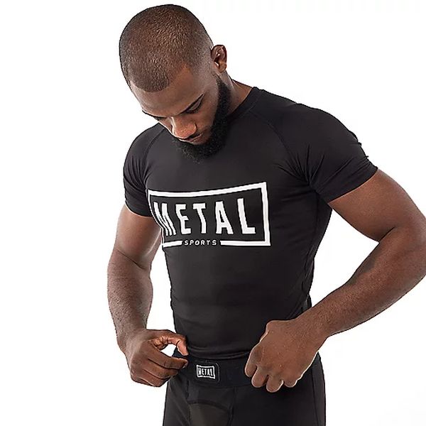 RASHGUARD Tee-shirt de boxe homme METAL BOXE