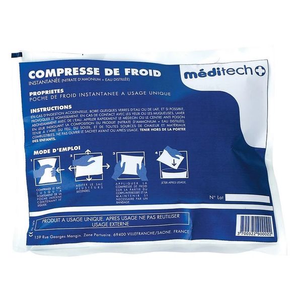 COMPRESSE DE FROID INSTANTANEE TREMBLAY