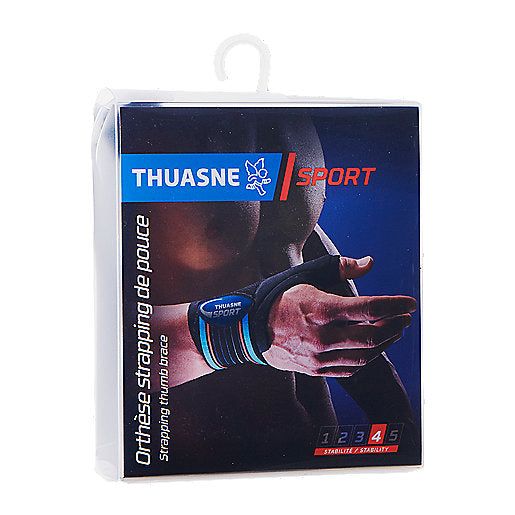 Strapping poignet pouce Thuasne Sport - Stabilité 4 - Néoprène 